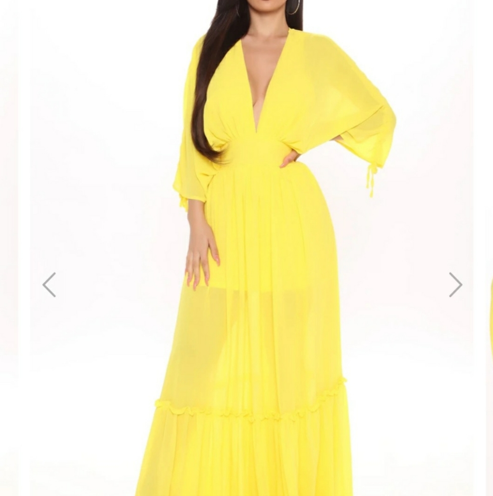 Sheer Maxi Dress